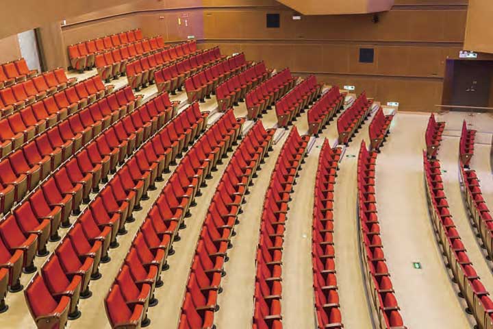 音樂廳座椅，大禮堂會議廳連排椅