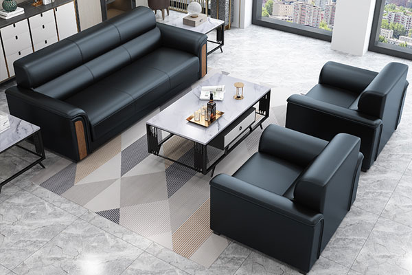 濟(jì)南辦公室沙發(fā)搭配建議，商務(wù)接待辦公室茶幾組合套裝